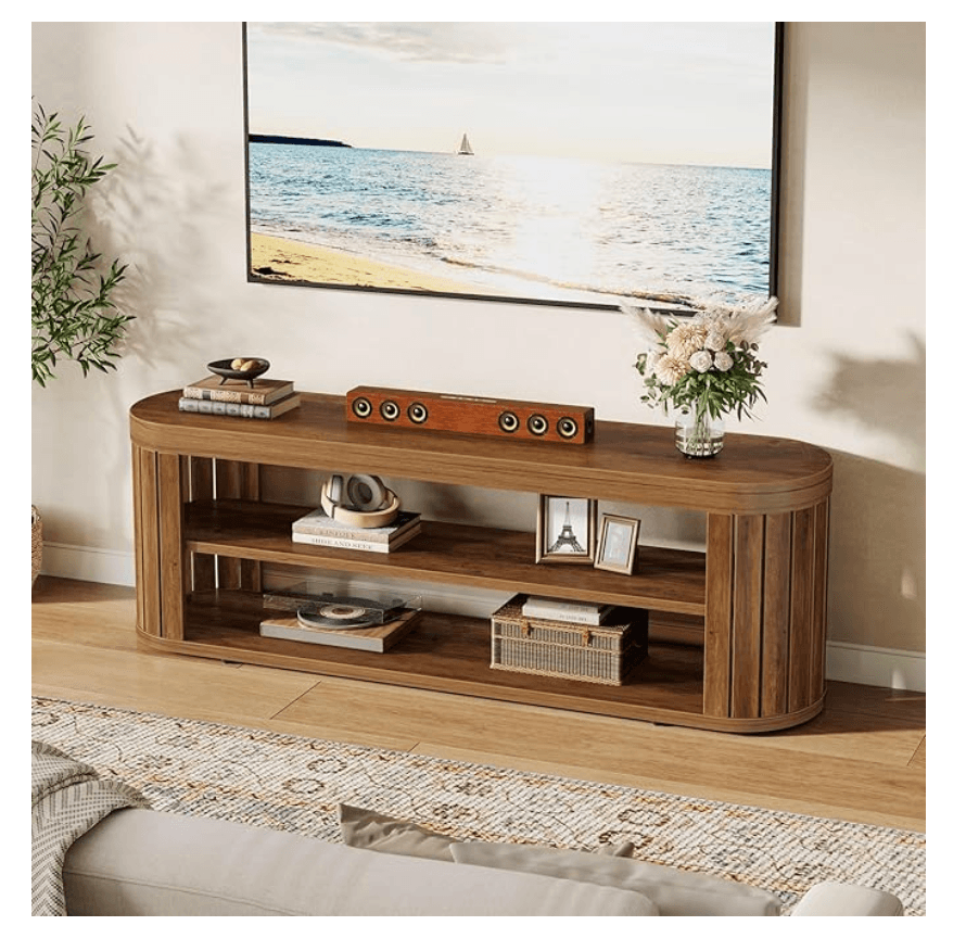Wooden TV stand